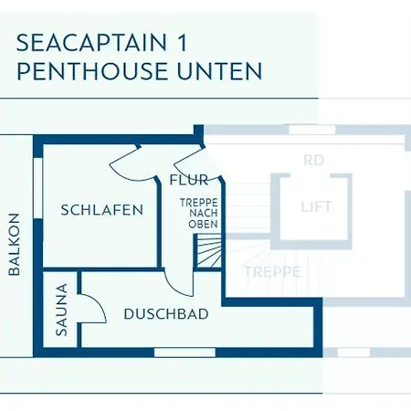 Sea Captain - Ferienwohnungen Büsum Zimmer foto