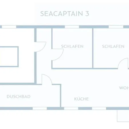 Sea Captain - Ferienwohnungen Büsum Zimmer foto