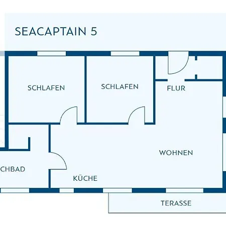 Sea Captain - Ferienwohnungen Büsum Zimmer foto