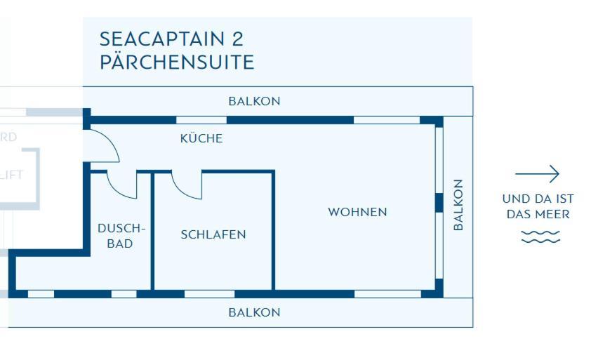 Apartment Sea Captain -