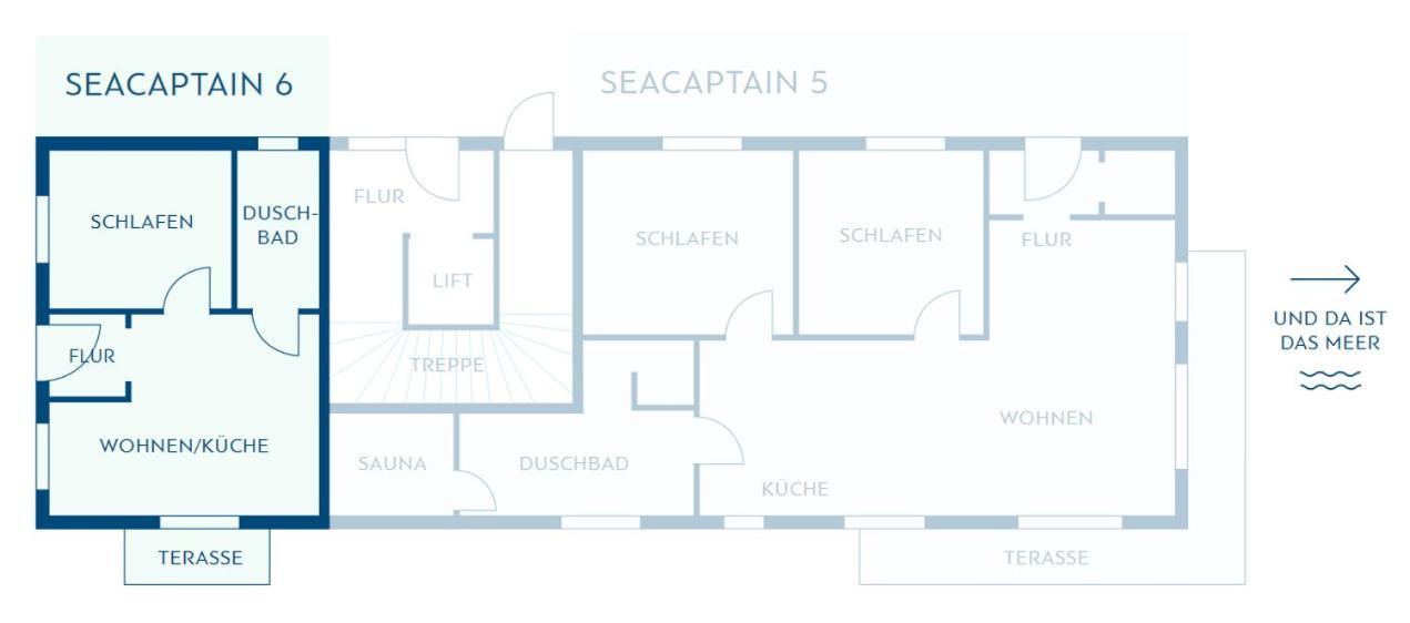 Apartment Sea Captain -